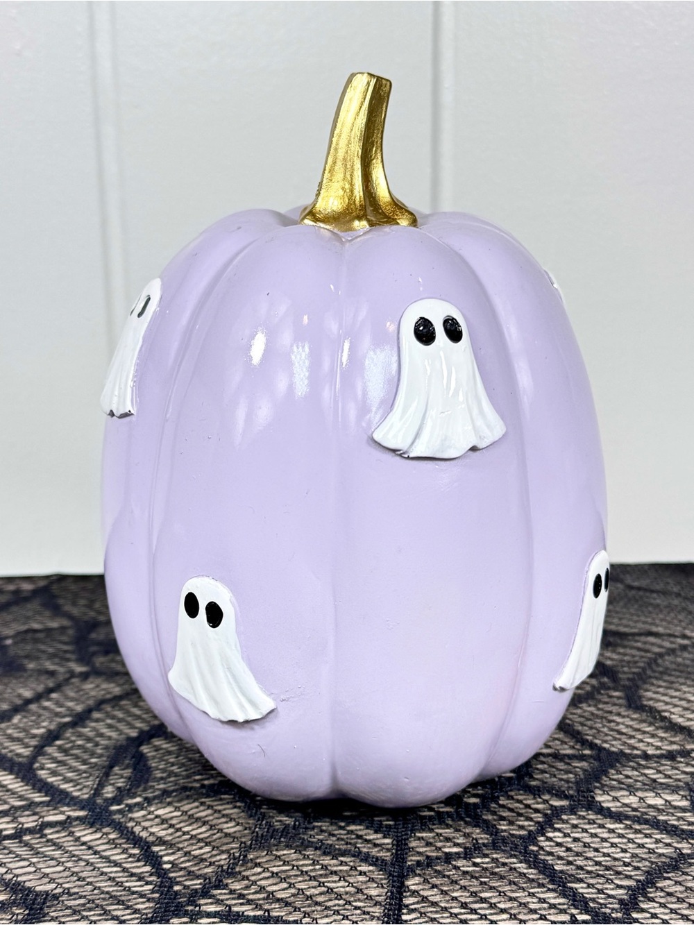 NEW Summerween Purple Pumpkin with Ghosts